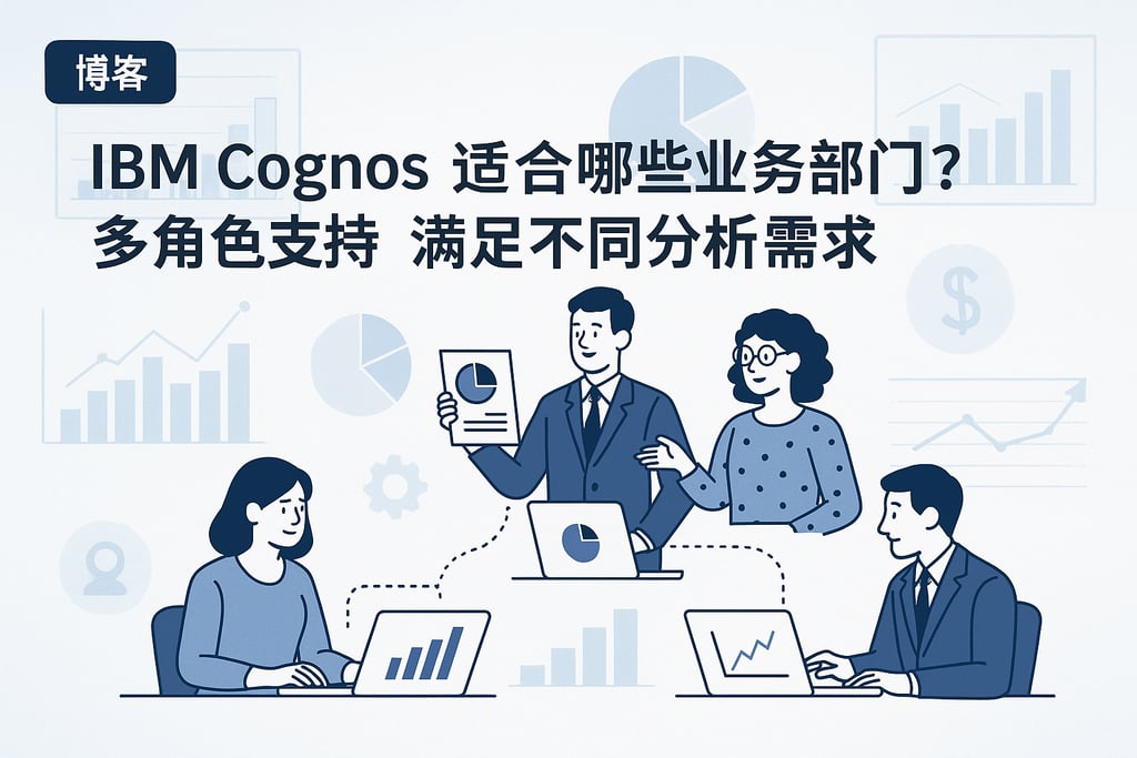 IBM Cognos适合哪些业务部门？多角色支持满足不同分析需求
